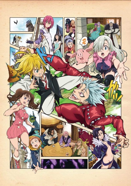 Постер The Seven Deadly Sins: Signs of A Holy War