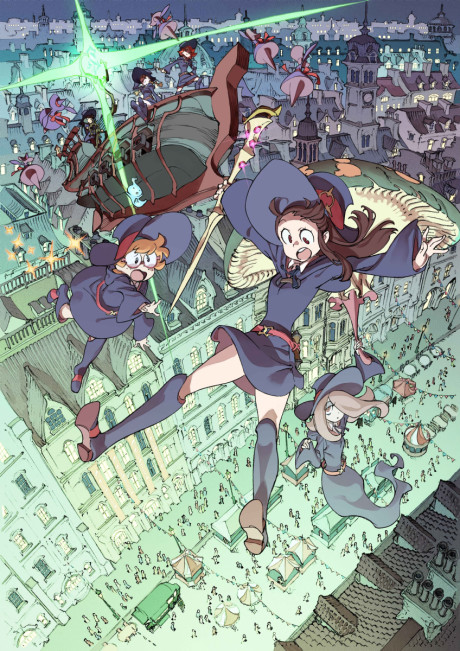 Pôster de Little Witch Academia: The Enchanted Parade