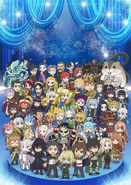 Pôster de Isekai Quartet