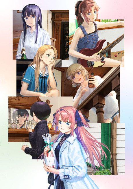 Póster de Kamiina Botan, Yoeru Sugata wa Yuri no Hana