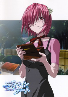 Poster for Elfen Lied: Just How Did the Young Girl Arrive at Those Feelings?