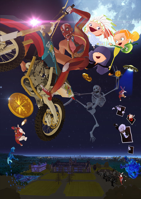 放課後ミッドナイターズのポスター
