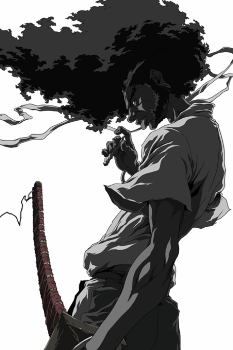 Poster for Afro Samurai the Movie