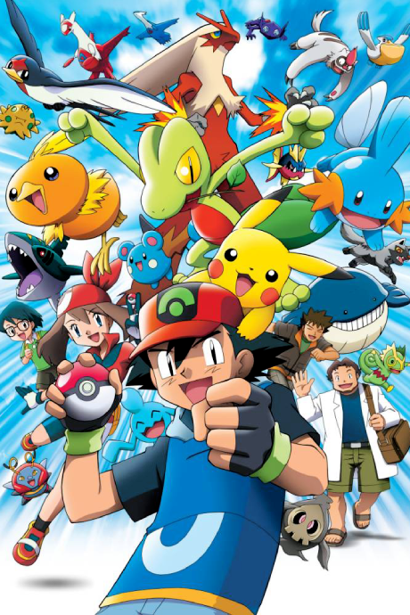 Poster for Pokémon the Series: Ruby and Sapphire