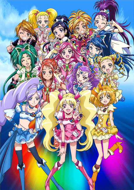Poster di Precure All Stars DX: Minna Tomodachi☆Kiseki no Zenin Daishuugou!