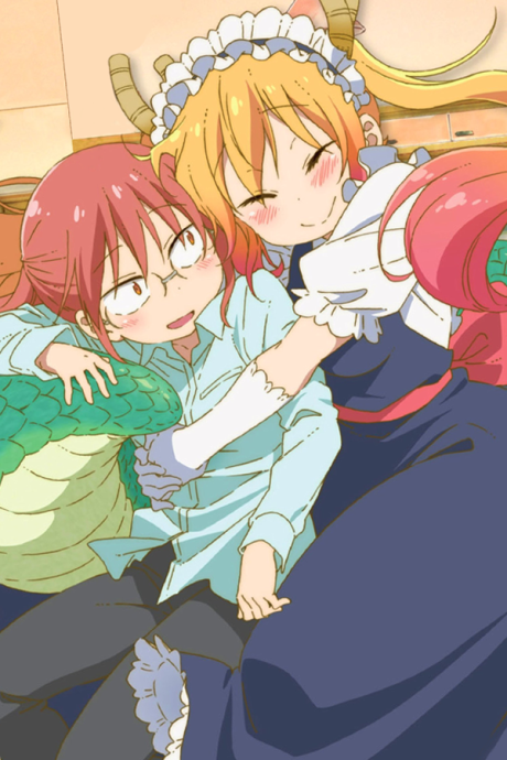 Poster for Miss Kobayashi's Dragon Maid: Valentines and Hot Springs! (Please Don't Get Your Hopes Up)