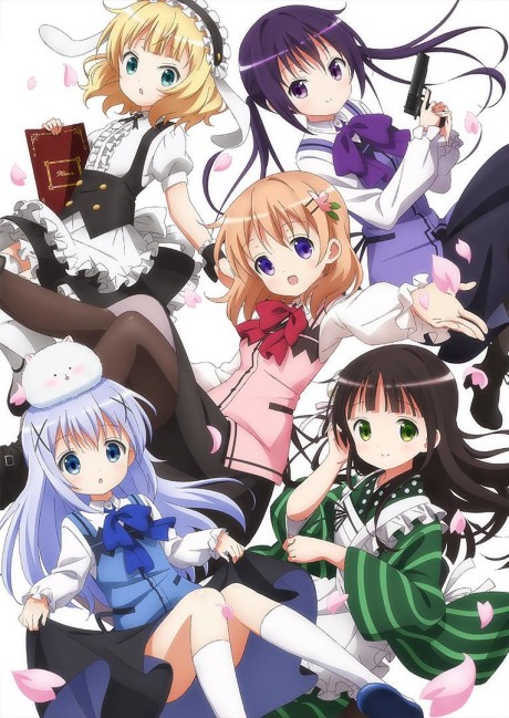 Affiche de Gochuumon wa Usagi Desu ka
