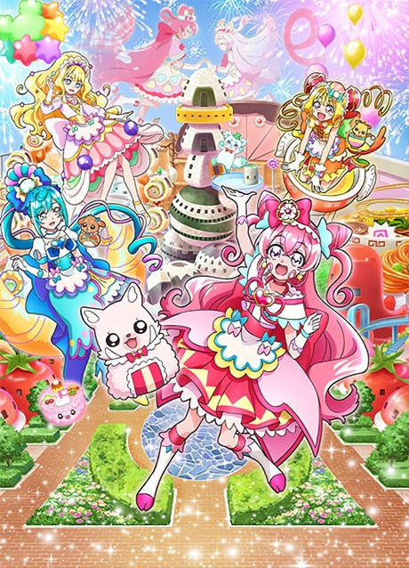 Poster for Delicious Party♡Precure: Yumemiru♡Okosama Lunch!