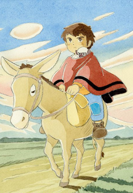 母をたずねて三千里のポスター